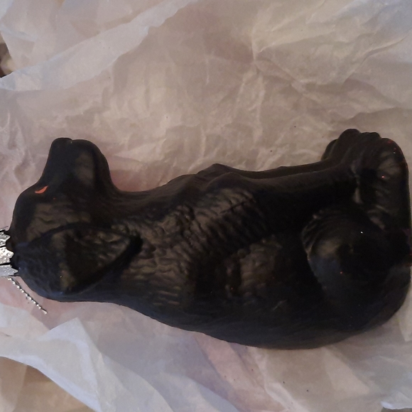 Black Lab Labrador Dog Pet Glass Ornament Animal - Picture 4 of 7